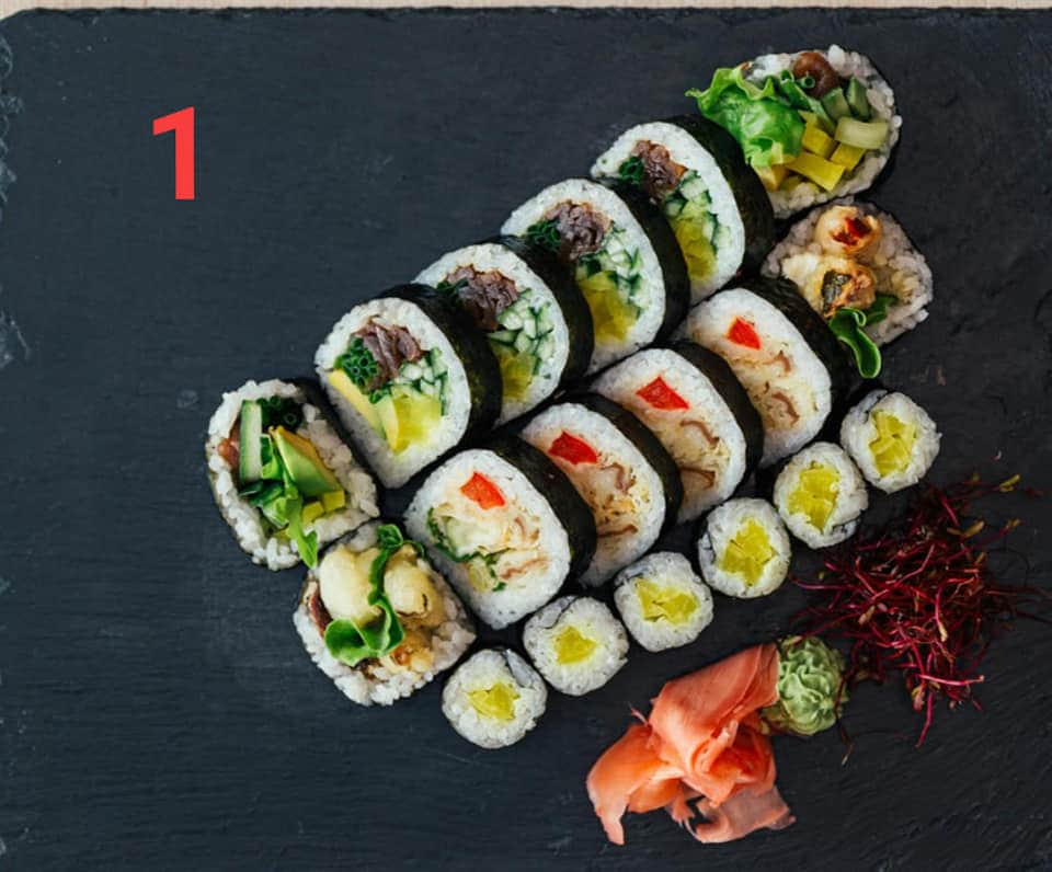 Maiki Sushi danie Kutno jedzenie