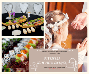 Sushi na komunię